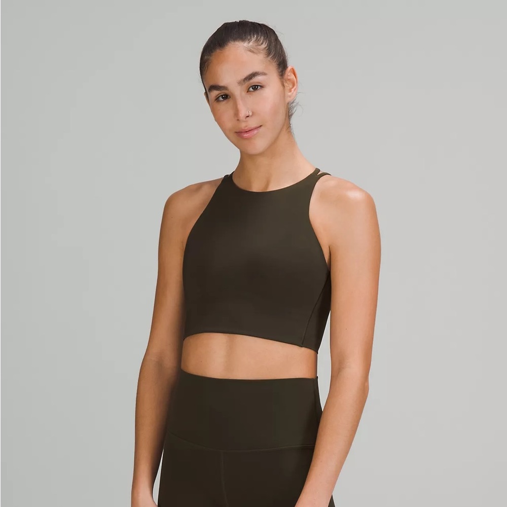 Like a Cloud High Neck Longline Bra (light support B/C)